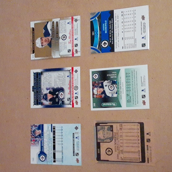 Mark Scheifele Winnipeg Jets NHL Hockey Cards & Sticker x 12 - Picture 12 of 16